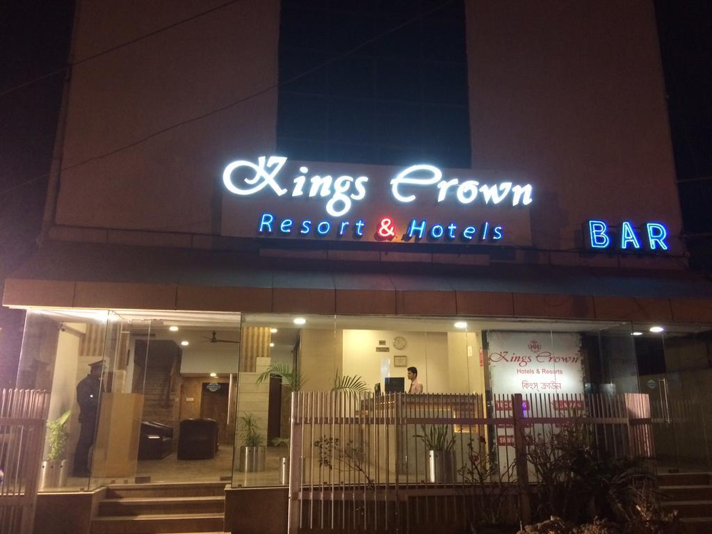 Hotel Kings Crown Vip Road Kalkutta Exterior foto
